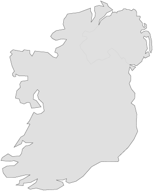 Karte Ireland